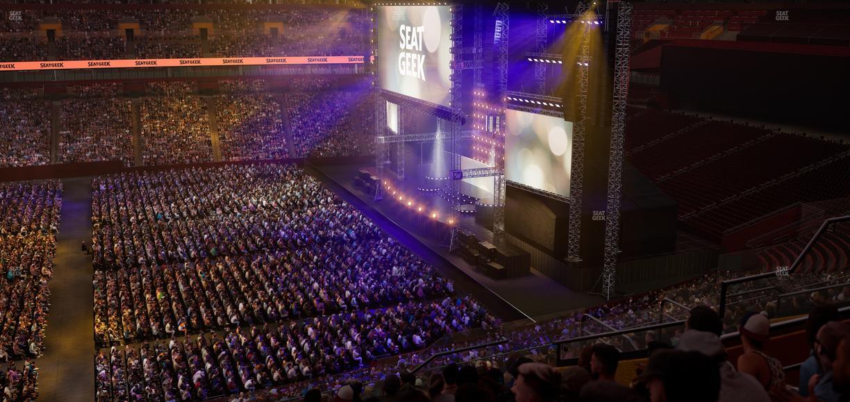 Northwest Stadium - Section 321 Seat View