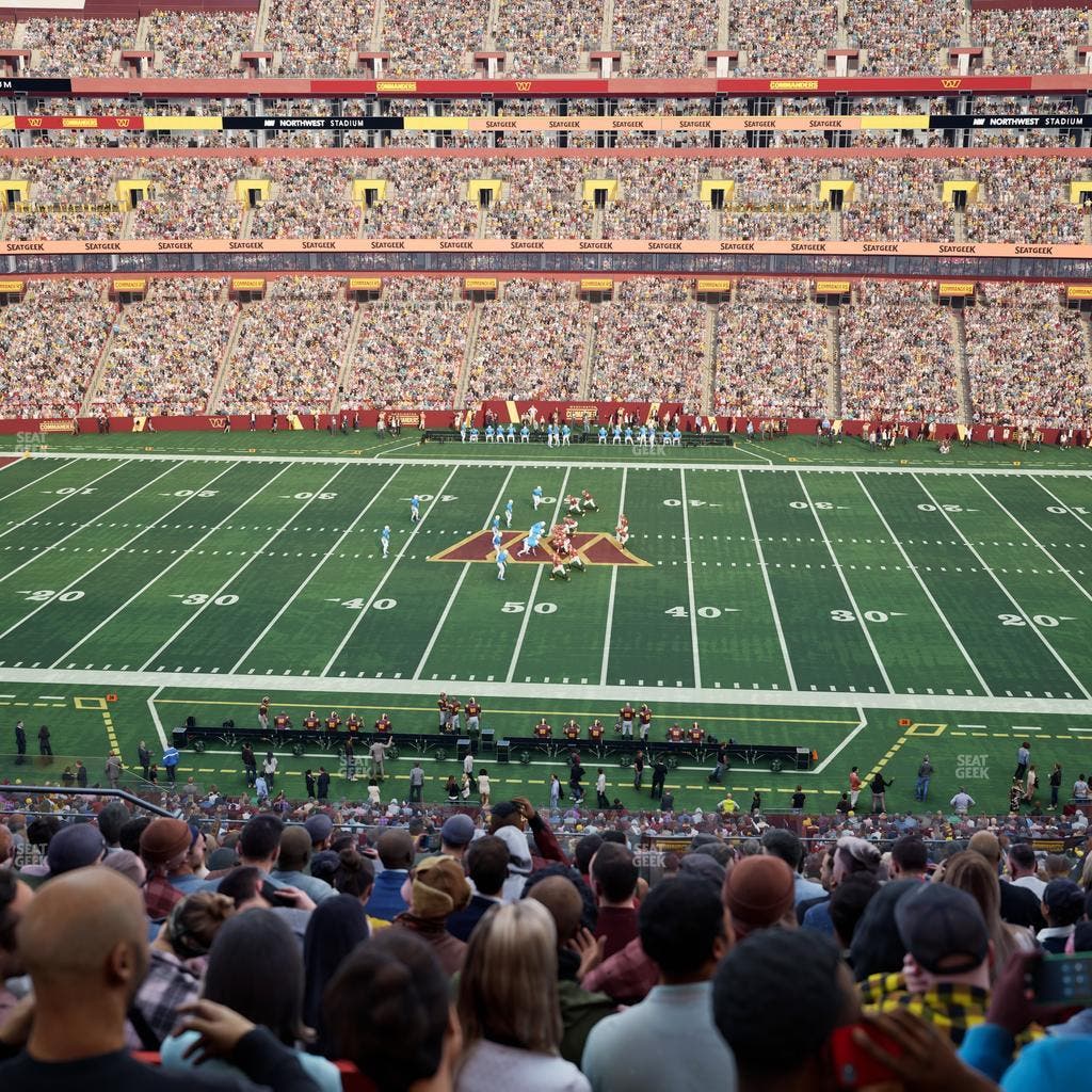 Northwest Stadium - Section 321 Seat View