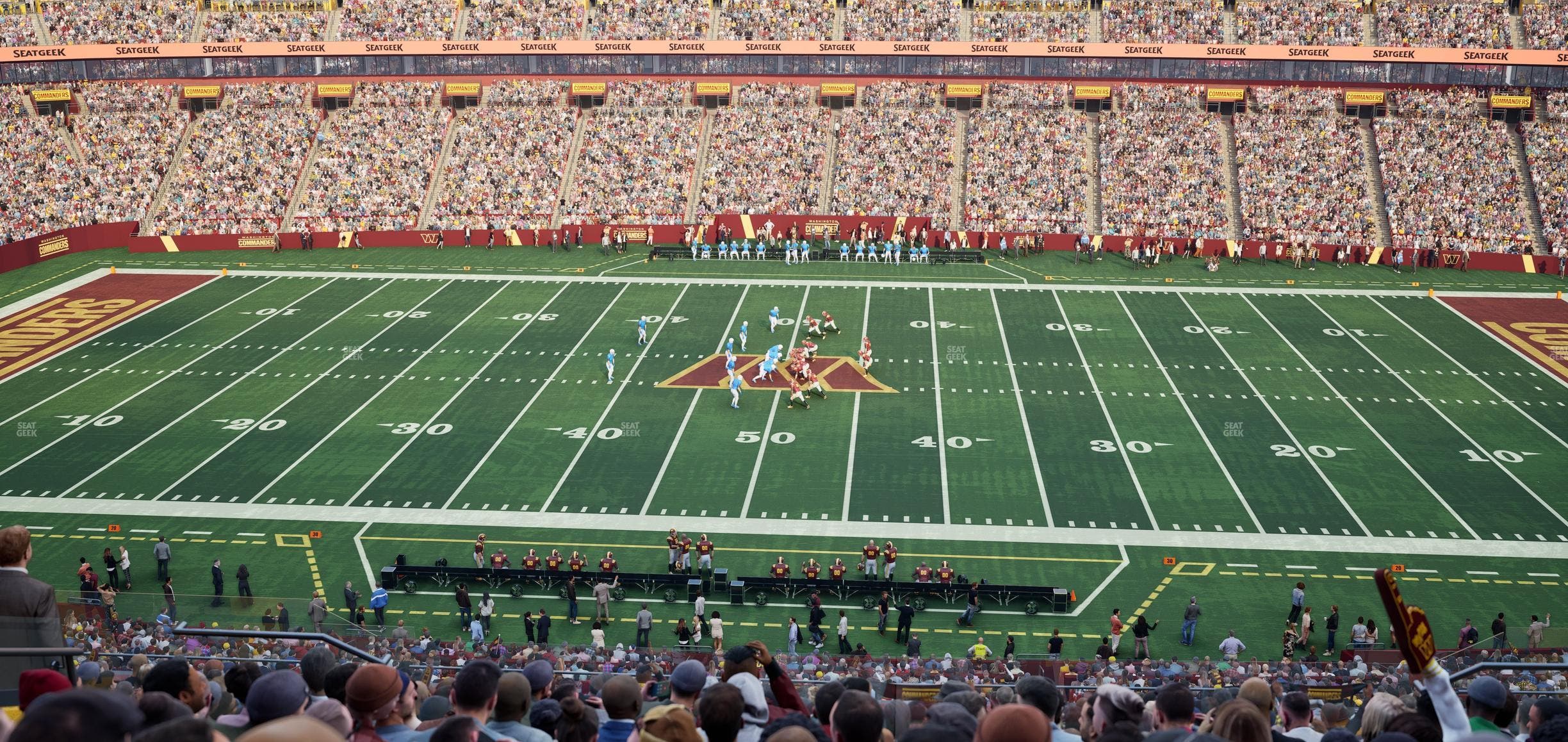 Northwest Stadium - Section 321 Seat View