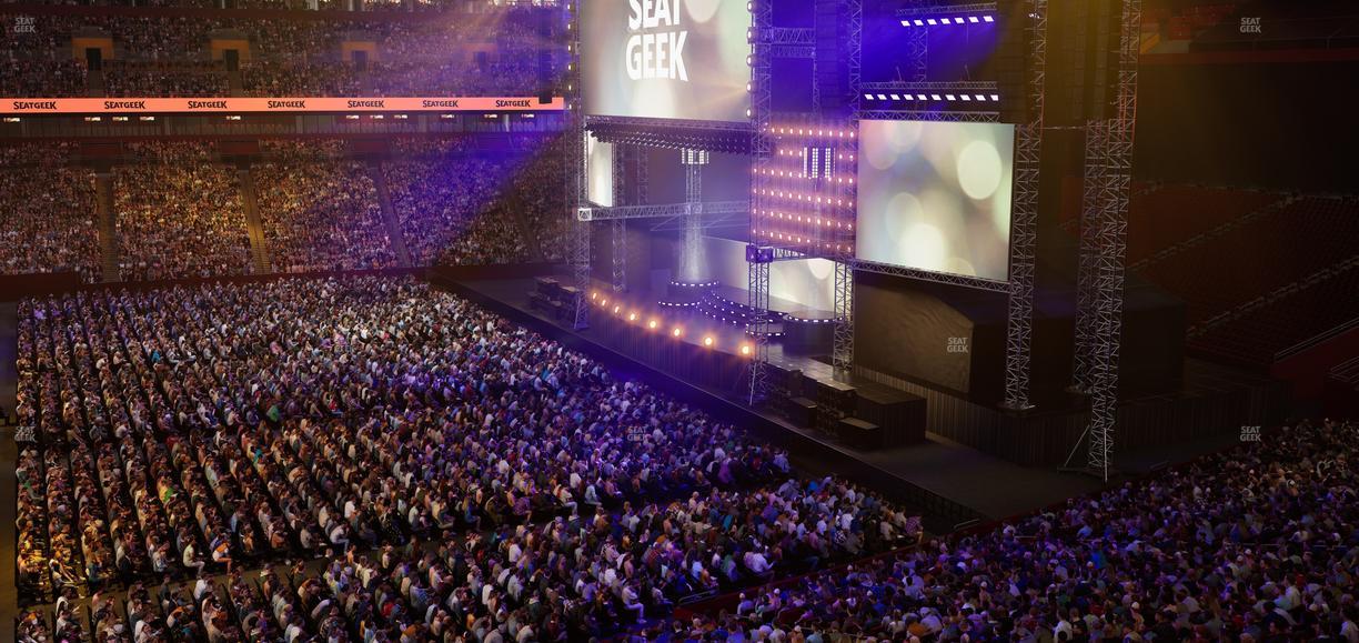 Northwest Stadium - Section 321 Seat View