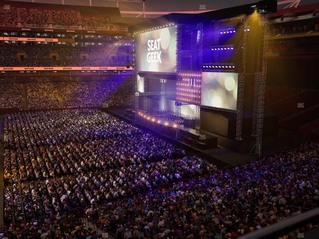 Northwest Stadium - Section 321 Seat View