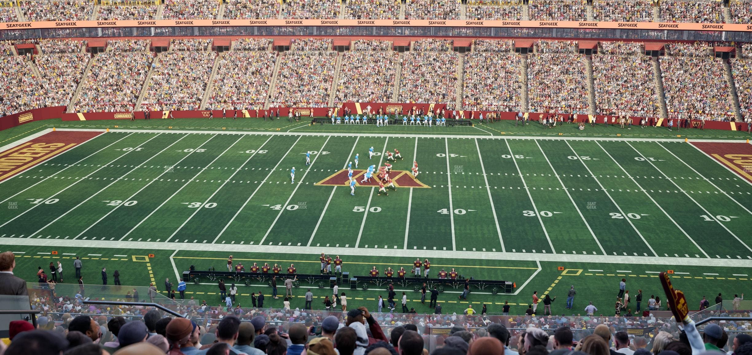 Northwest Stadium - Section 321 Seat View