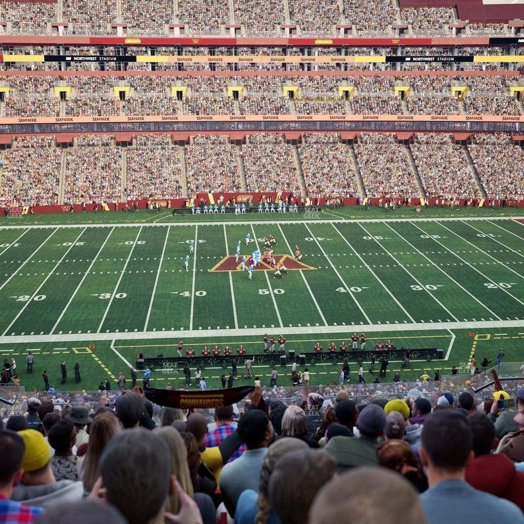 Northwest Stadium - Section 322 Seat View