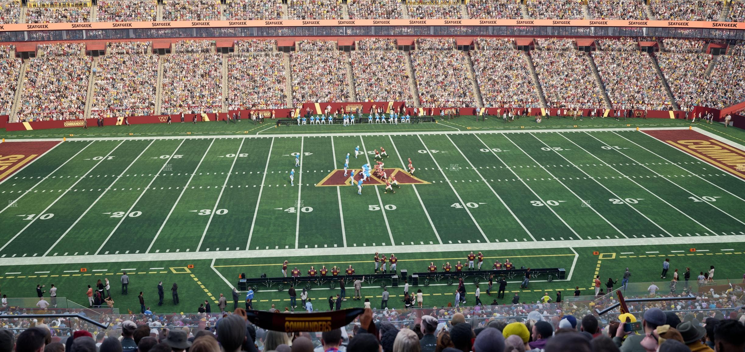 Northwest Stadium - Section 322 Seat View