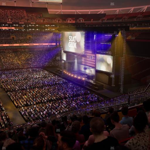 Northwest Stadium - Section 322 Seat View