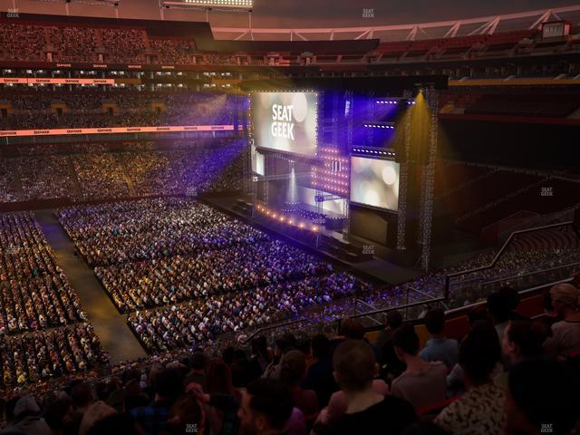 Northwest Stadium - Section 322 Seat View