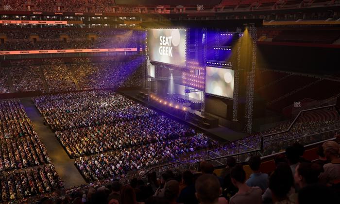 Northwest Stadium - Section 322 Seat View