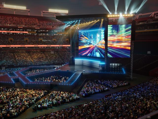 Northwest Stadium - Section 322 Seat View