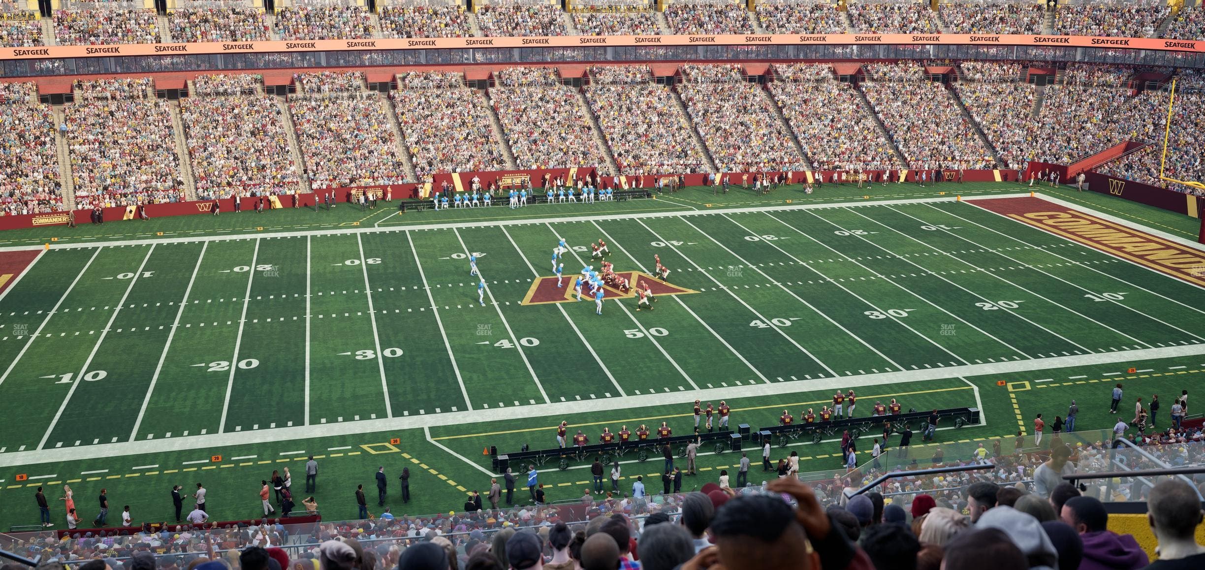 Northwest Stadium - Section 323 Seat View