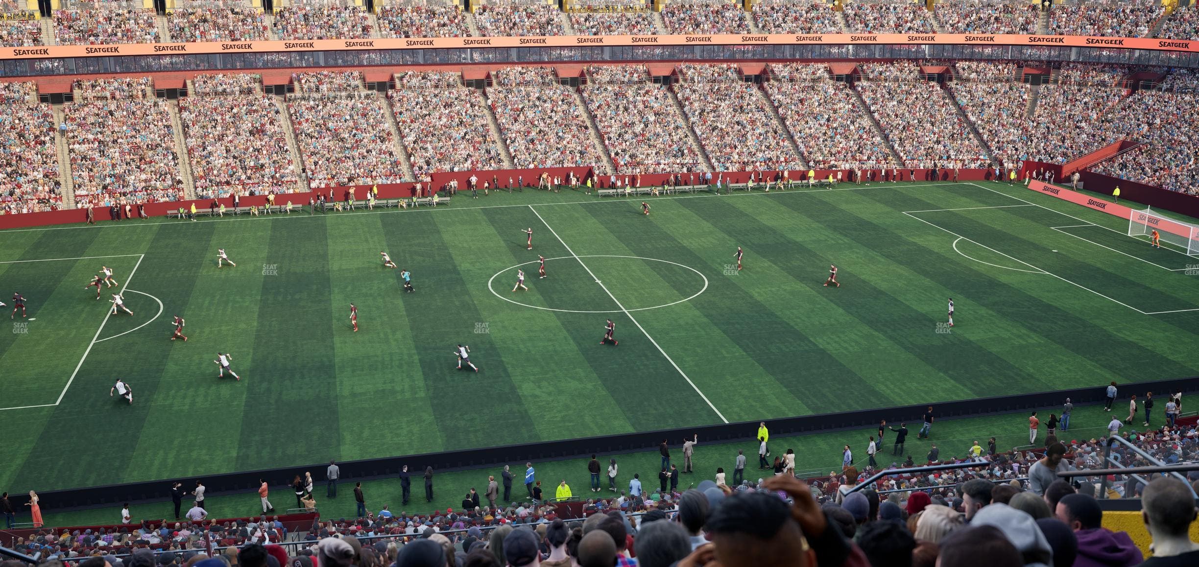 Northwest Stadium - Section 323 Seat View