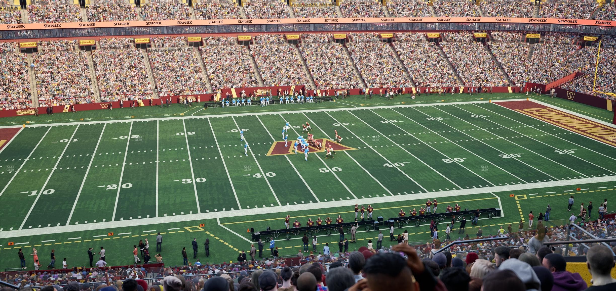Northwest Stadium - Section 323 Seat View