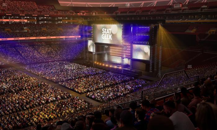 Northwest Stadium - Section 324 Seat View