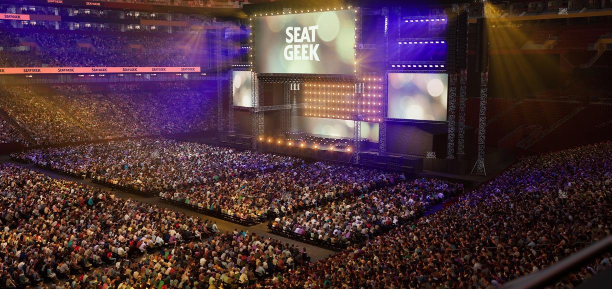 Northwest Stadium - Section 324 Seat View