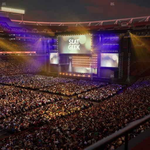 Northwest Stadium - Section 325 Seat View