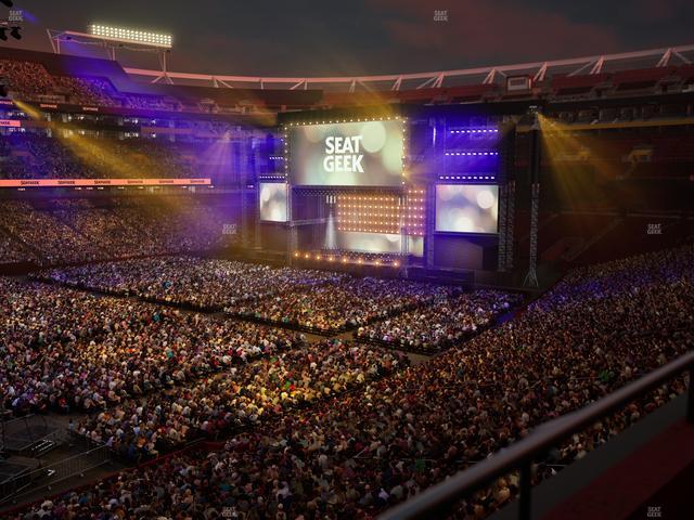 Northwest Stadium - Section 325 Seat View