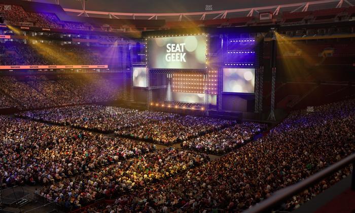 Northwest Stadium - Section 325 Seat View