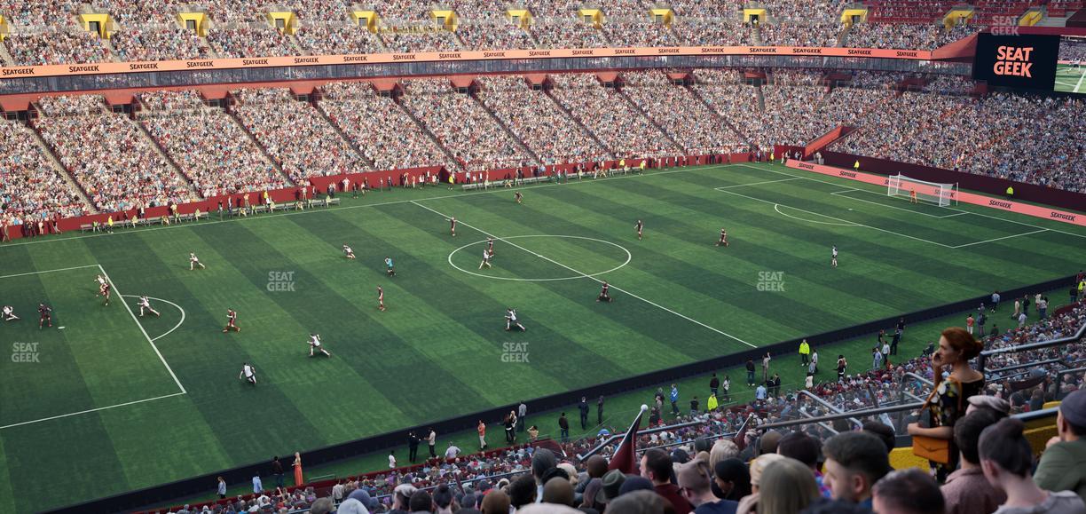 Northwest Stadium - Section 325 Seat View