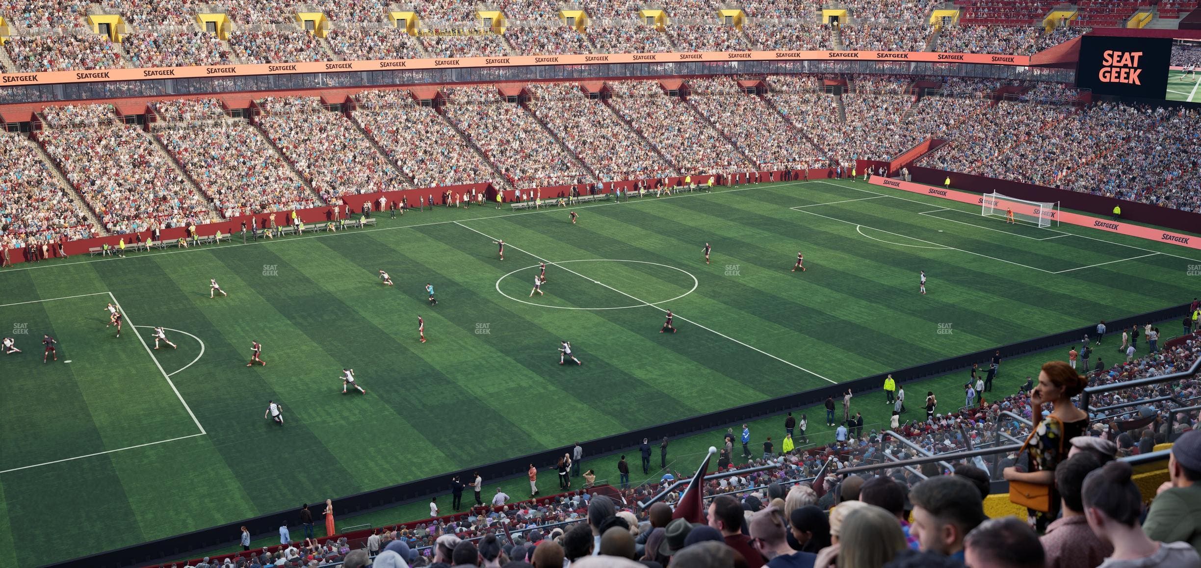 Northwest Stadium - Section 325 Seat View