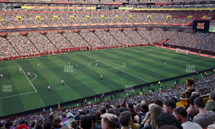 Northwest Stadium - Section 325 Seat View