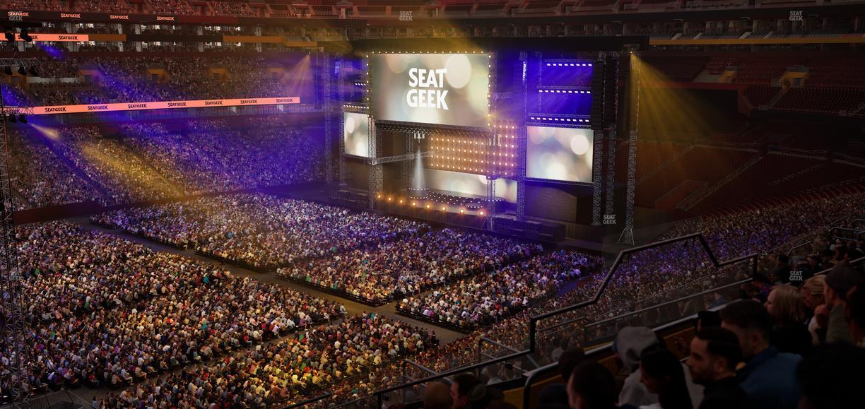 Northwest Stadium - Section 325 Seat View