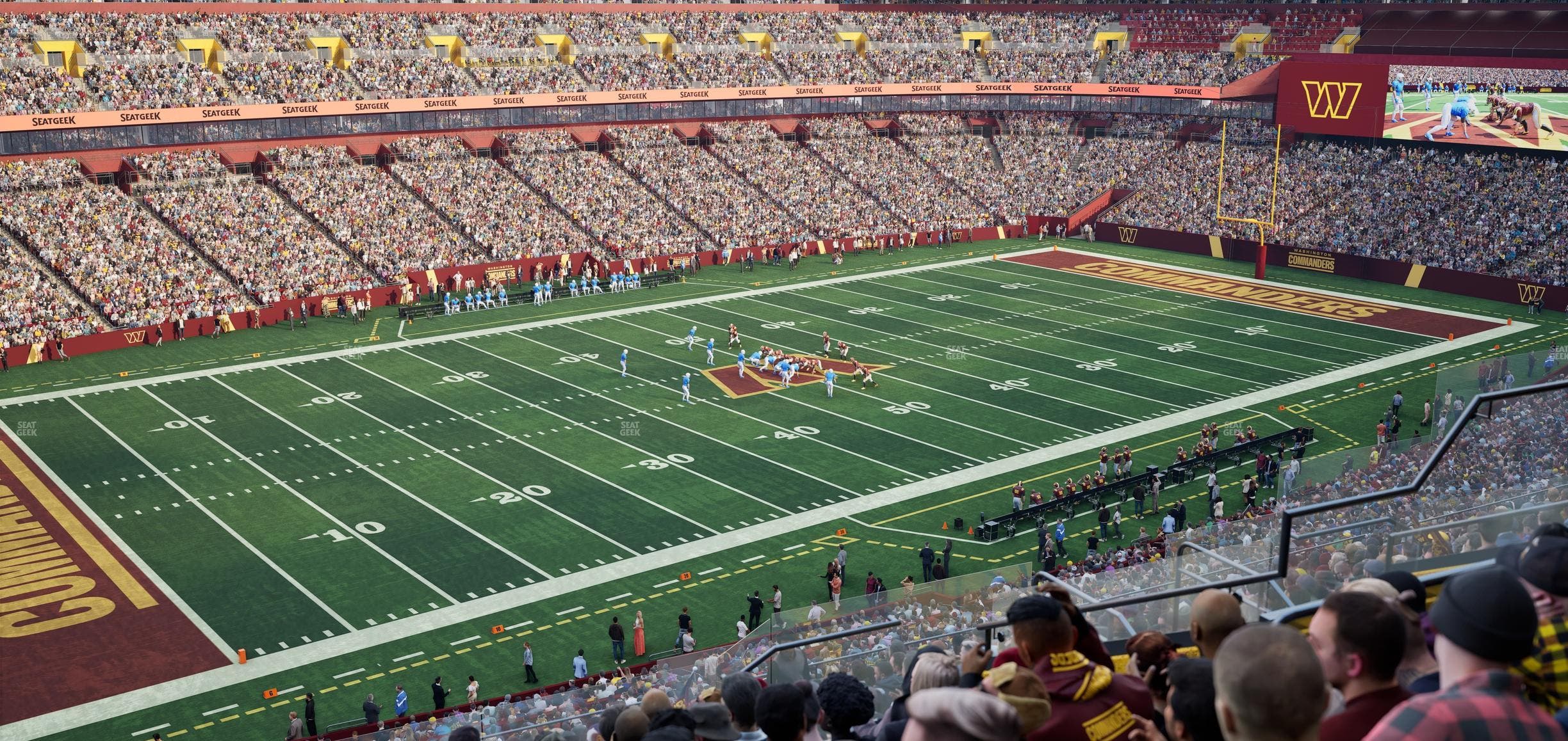 Northwest Stadium - Section 326 Seat View