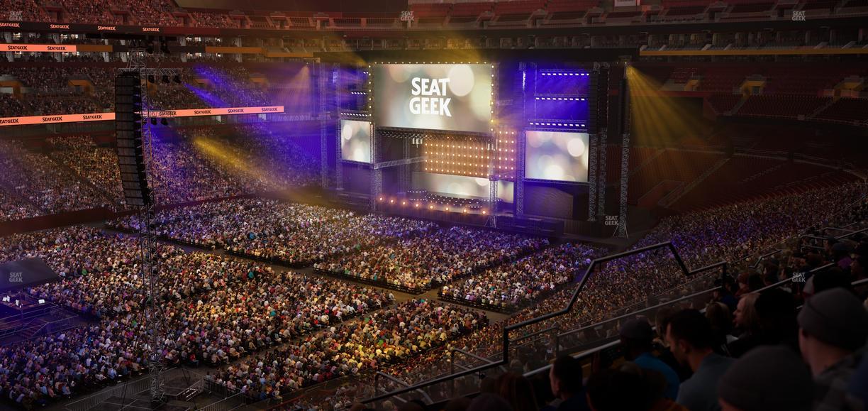 Northwest Stadium - Section 326 Seat View