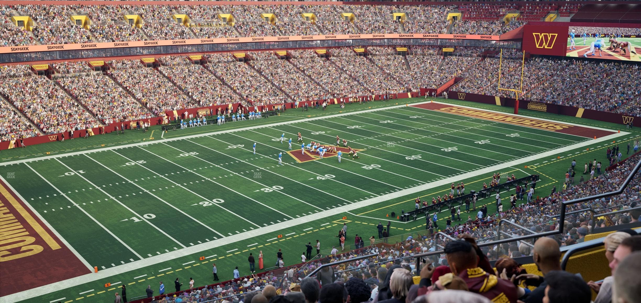 Northwest Stadium - Section 326 Seat View
