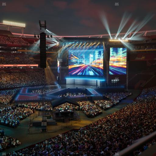 Northwest Stadium - Section 326 Seat View