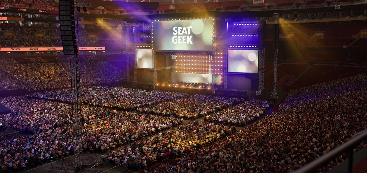 Northwest Stadium - Section 326 Seat View