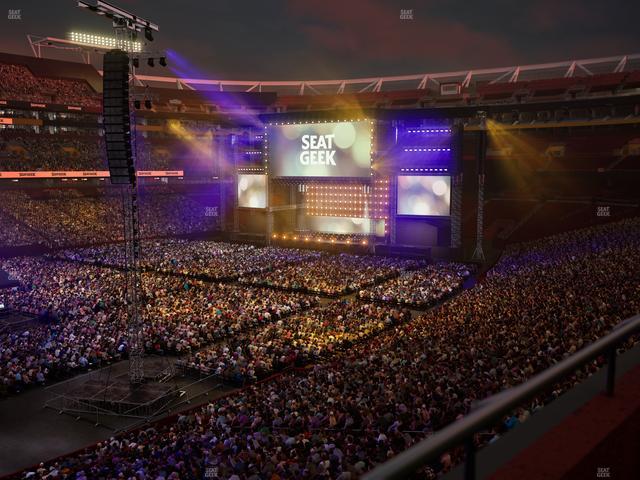 Northwest Stadium - Section 326 Seat View