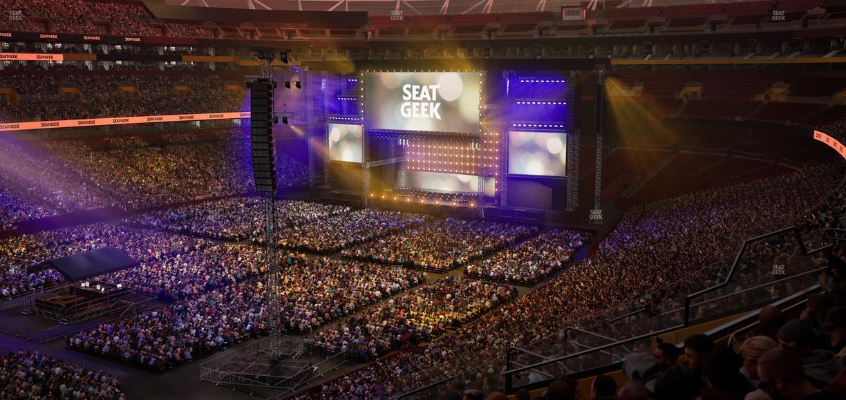 Northwest Stadium - Section 327 Seat View