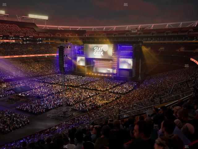 Northwest Stadium - Section 327 Seat View