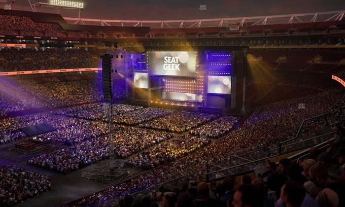 Northwest Stadium - Section 327 Seat View