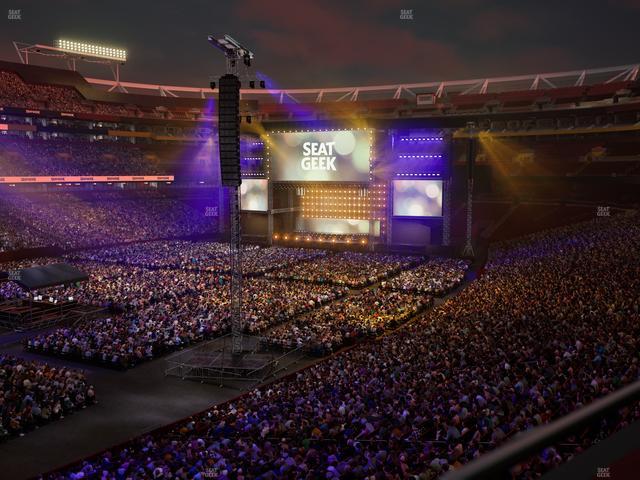 Northwest Stadium - Section 327 Seat View