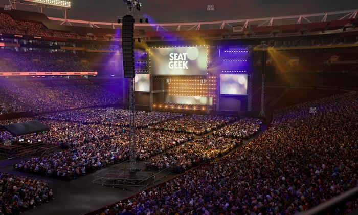 Northwest Stadium - Section 327 Seat View