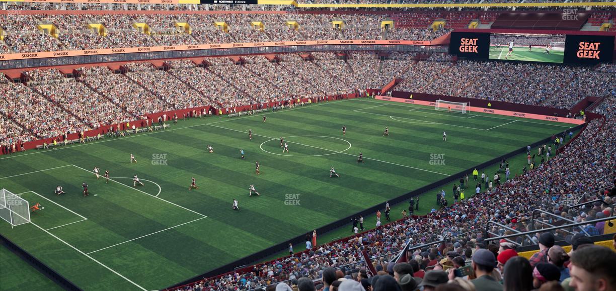 Northwest Stadium - Section 327 Seat View