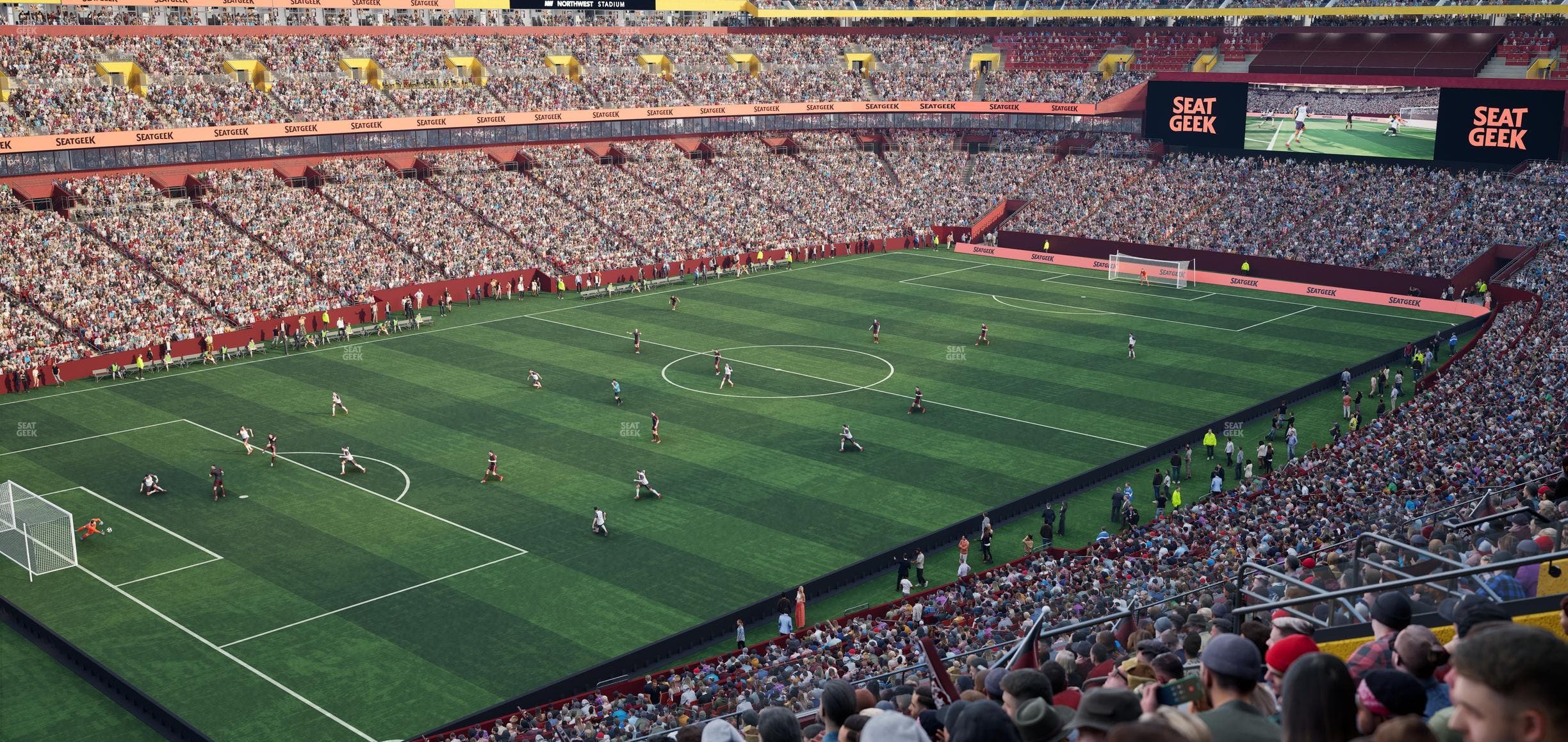 Northwest Stadium - Section 327 Seat View