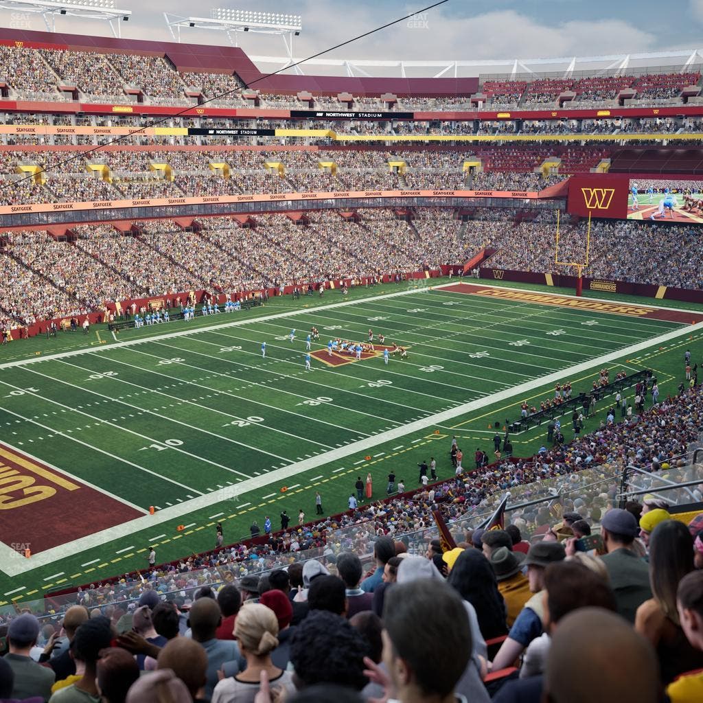 Northwest Stadium - Section 327 Seat View