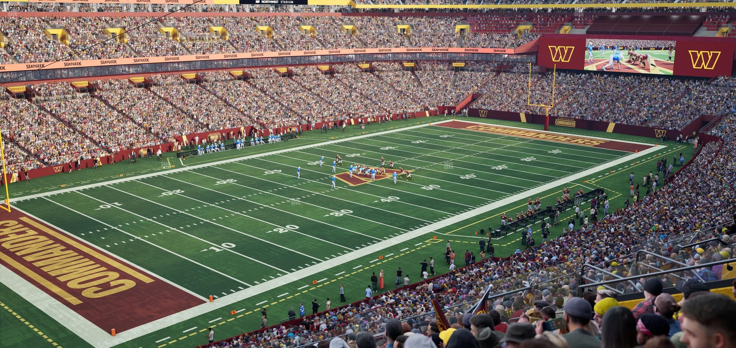 Northwest Stadium - Section 327 Seat View