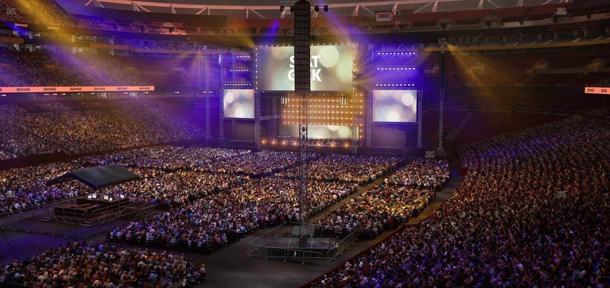 Northwest Stadium - Section 328 Seat View