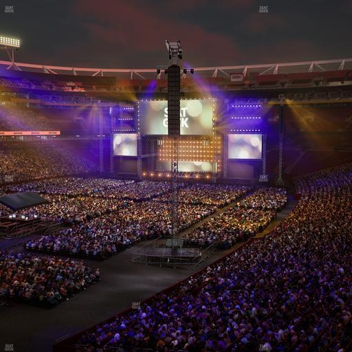 Northwest Stadium - Section 328 Seat View