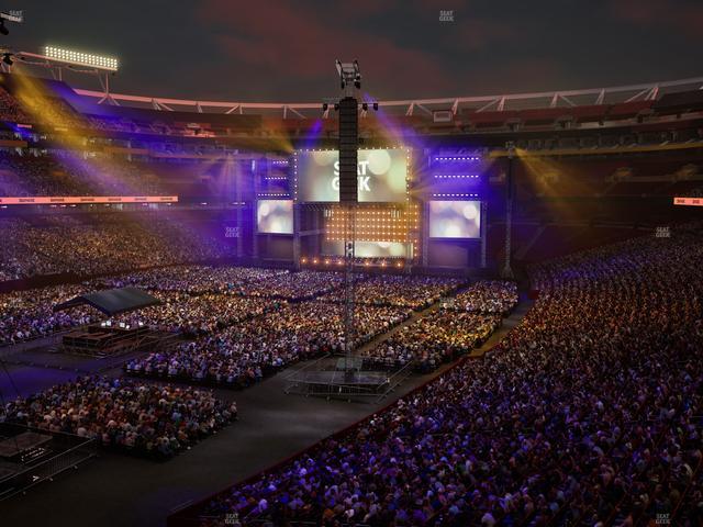 Northwest Stadium - Section 328 Seat View