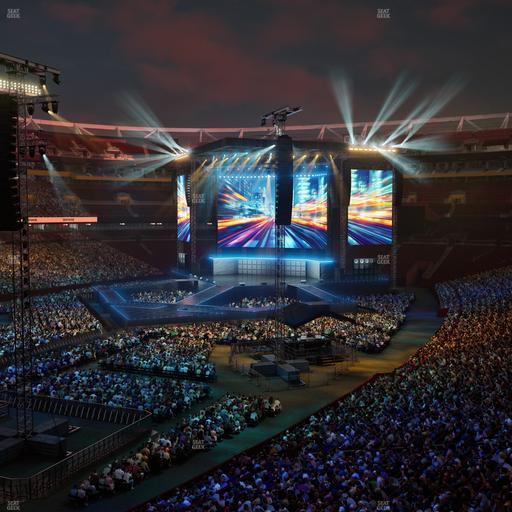 Northwest Stadium - Section 328 Seat View