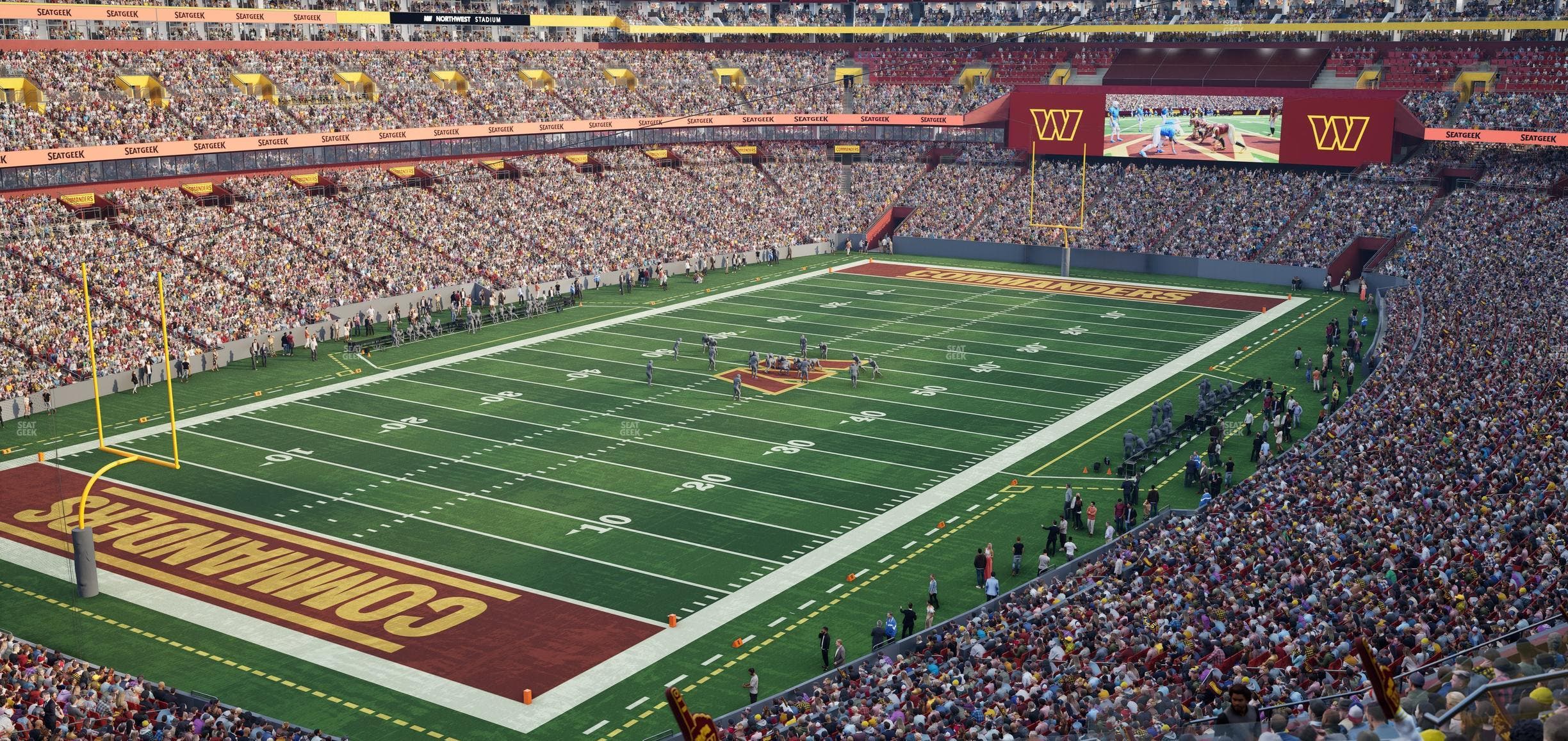 Northwest Stadium - Section 328 Seat View