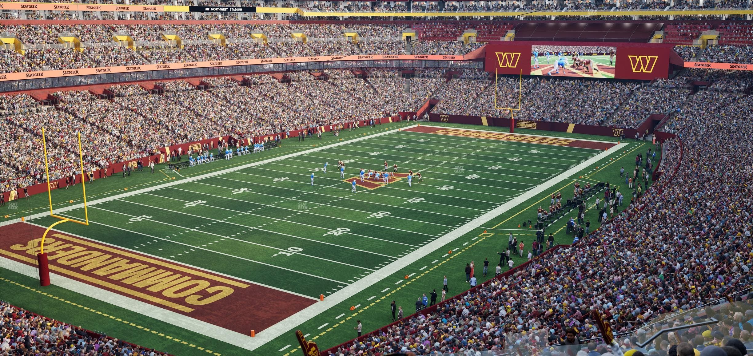 Northwest Stadium - Section 328 Seat View