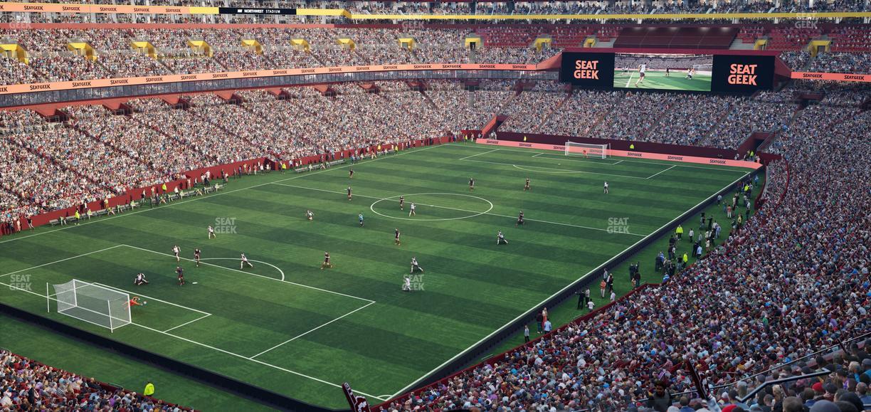 Northwest Stadium - Section 328 Seat View