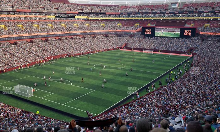 Northwest Stadium - Section 328 Seat View