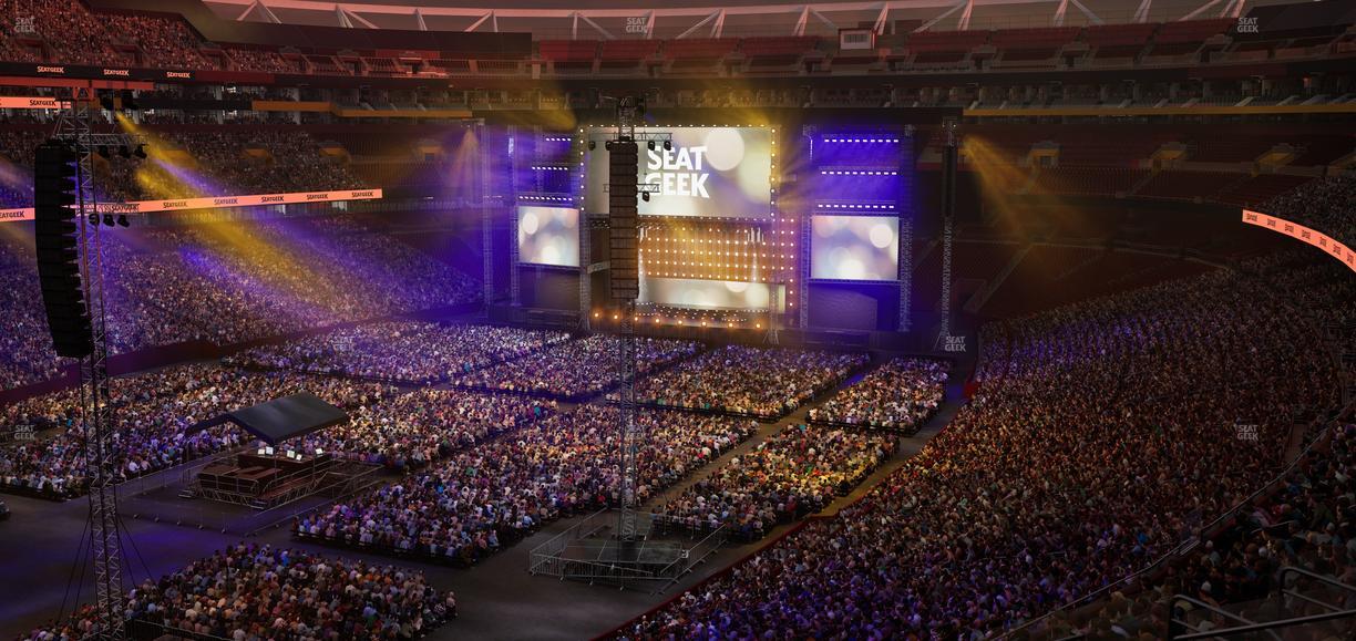 Northwest Stadium - Section 328 Seat View