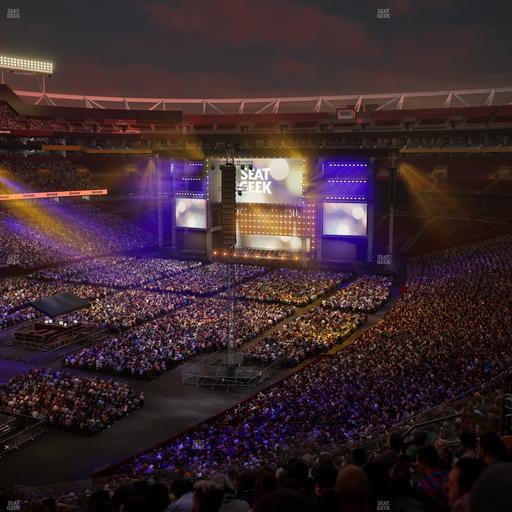 Northwest Stadium - Section 328 Seat View