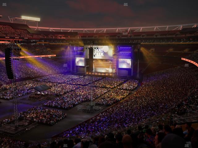 Northwest Stadium - Section 328 Seat View